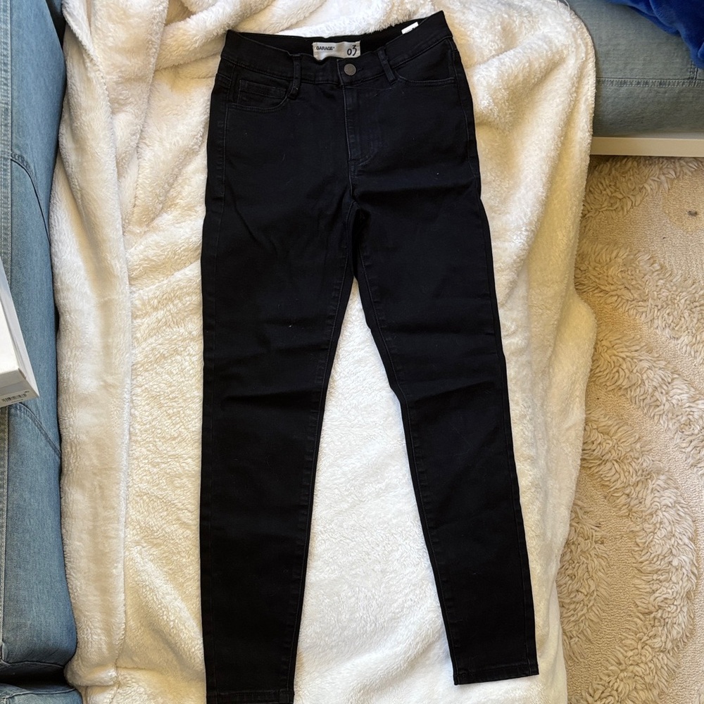 Garage Women's Jet Black Skinny Jeans